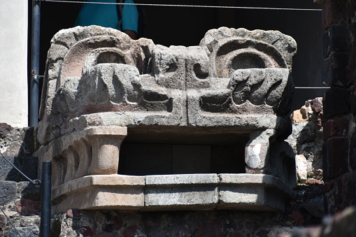 Pre-columbian religious icon in central Mexico
