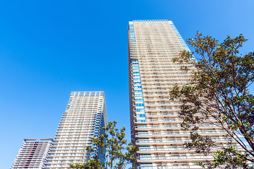 High-rise apartment in Toyosu, Koto Ward, Tokyo
