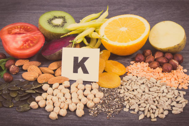 istock Nutritious ingredients containing natural minerals and vitamin K 1914358838