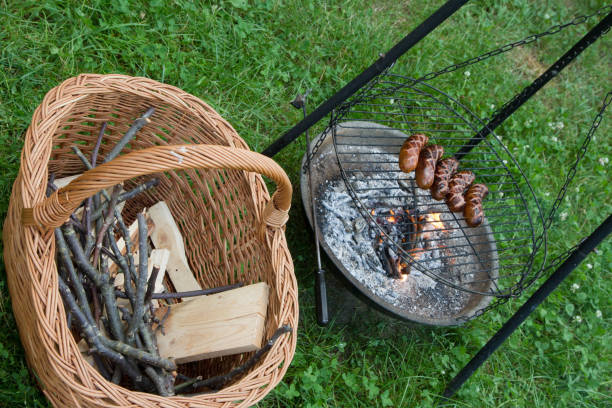 istock Sausages being barbequed 1914442910