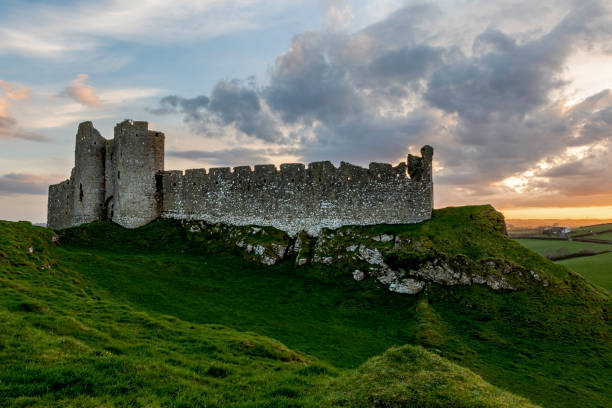 istock Roche Castle at sunset, Dundalk, County Louth, Ireland 1914450760