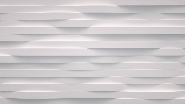 istock Stripes on the surface. Bright, milky wave abstract background. 1914485695