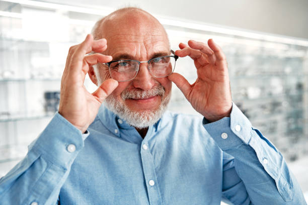 istock Glasses fitting and eye examination by an ophthalmologist 1914488295