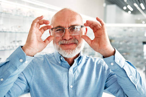 istock Glasses fitting and eye examination by an ophthalmologist 1914488808