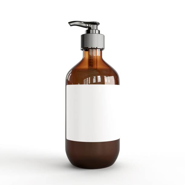 istock 3D rendering of a plastic liquid bottle on a white background 1914496616