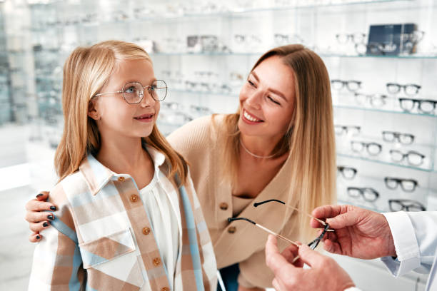 istock Glasses fitting and eye examination by an ophthalmologist 1914508841
