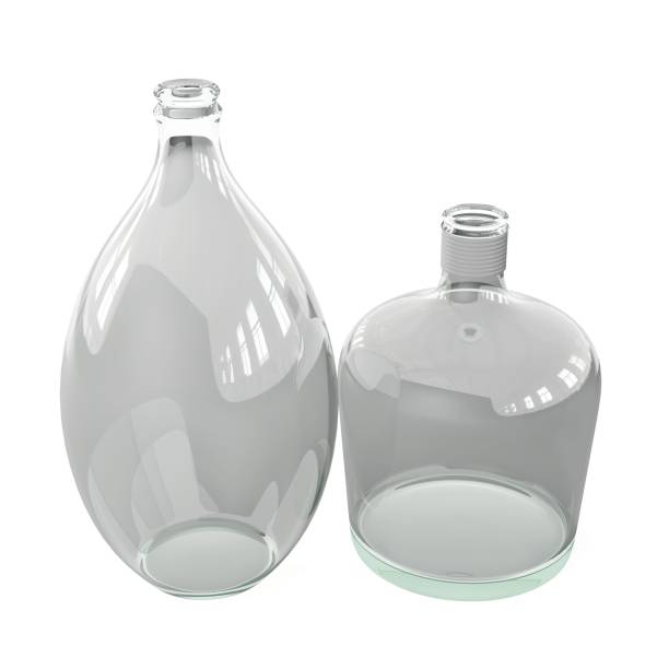 istock 3D rendering of glass jars on a white background 1914575147