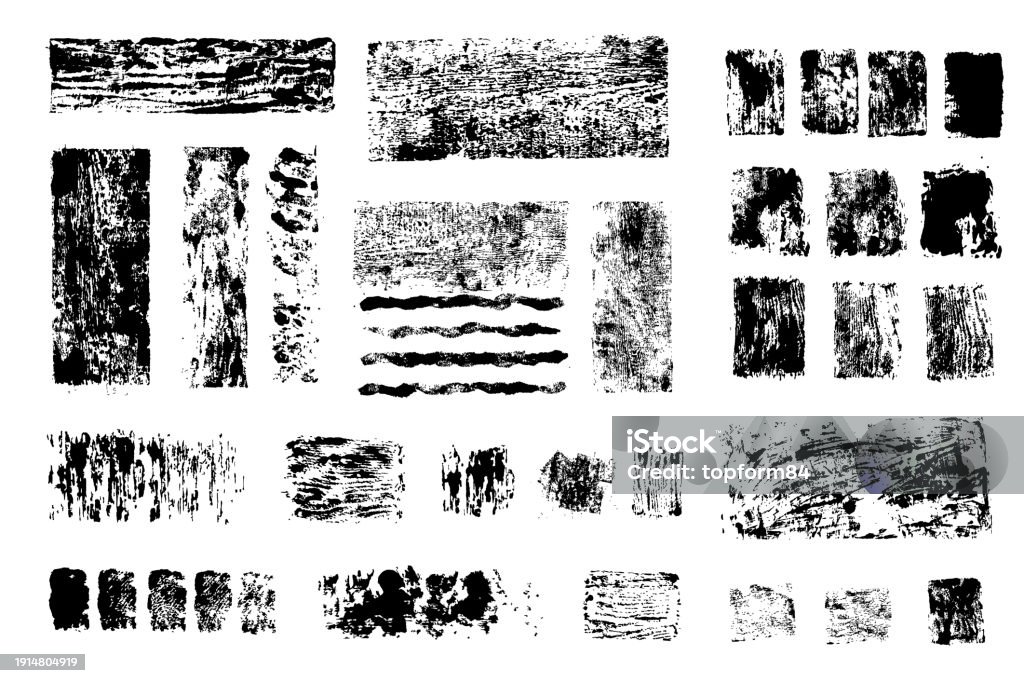 Texture Vector Element Wood Texture Vector Design Element Set Stock Illustration - Download ...