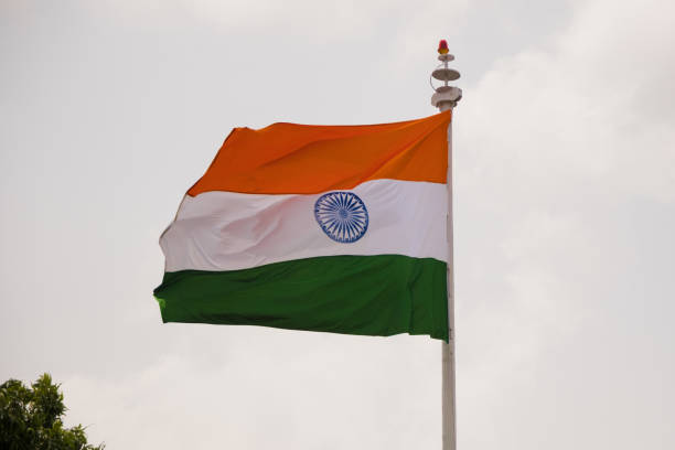 istock Indian Flag at Agra Fort 1914831697