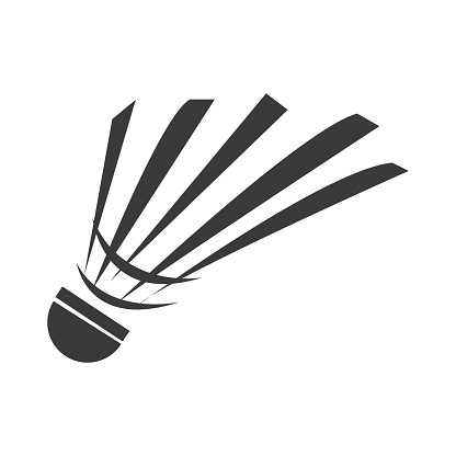 Shuttlecock vector illustration
Badminton Icon Template