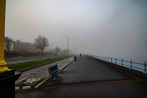 greenock can't see Clyde for fog January weather