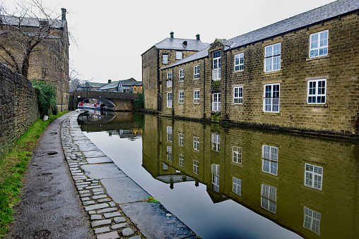 Skipton Wharfe provides an antiquated, tranquil and calm  atmosphere, alongside an interesting social heritage and history, even on a cold and damp January day.