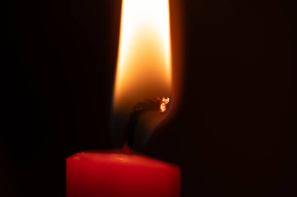 istock Close-up of a candle flame 1915069209