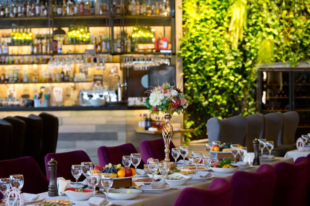 istock Interior of cozy restaurant in the modern style 1915080460
