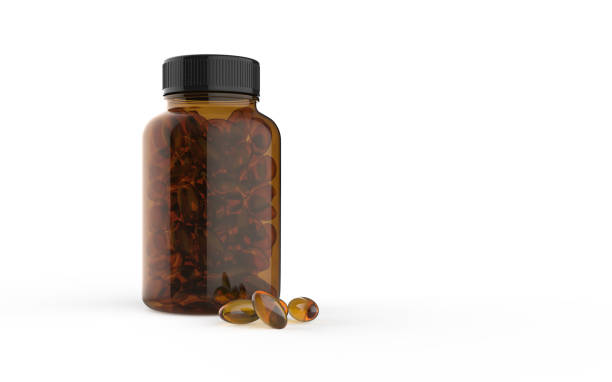 istock Fish Oil supplement capsules 1915084132