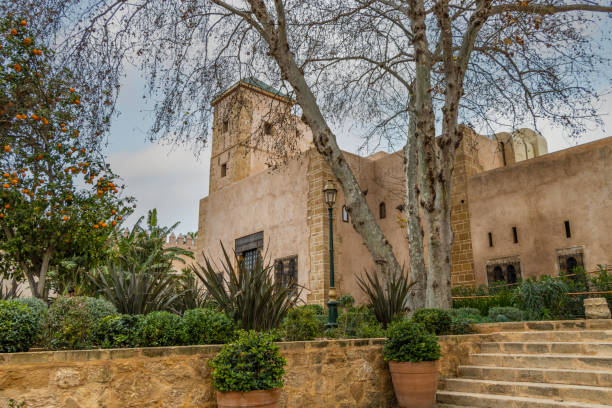 istock Andalusian gardens in Udayas kasbah. Rabat, Morocco. 1915096322