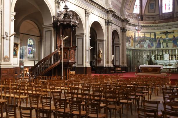 istock Mont de Marsan - Madeleine church 1915116799