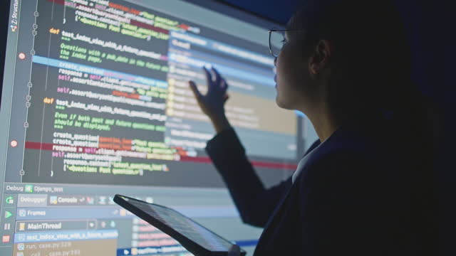 AI Programmer analyzing code
