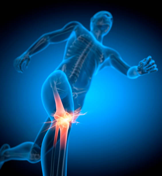 istock Running man with pain in knee joint 1915328438