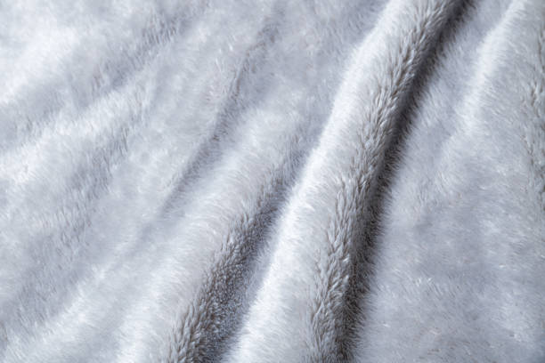 istock Macro photography of grey blanket 1915334262