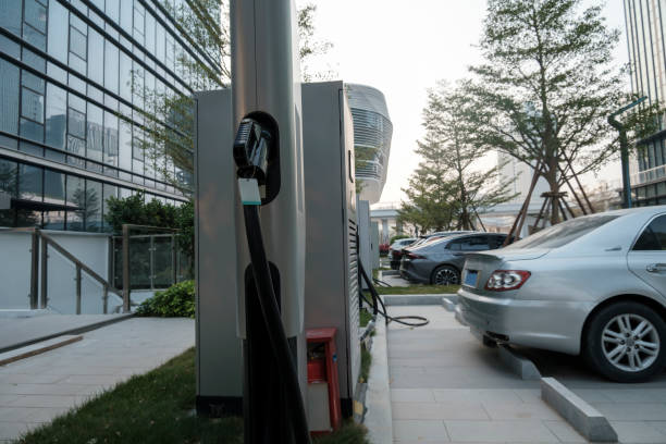 istock New energy vehicle charging stations in office buildings 1915404008