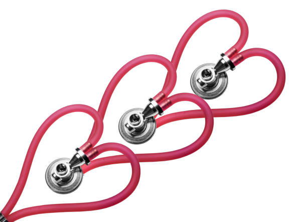 istock Stethoscope in the shape of a heart 1915422175