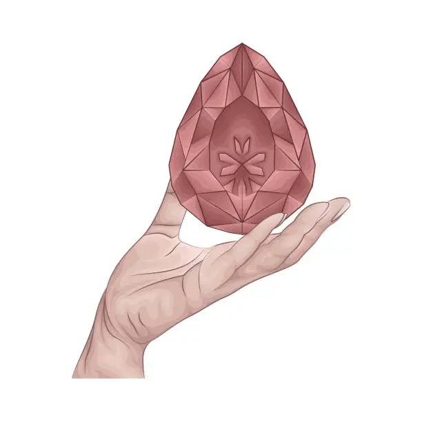 Vector illustration of diamond
