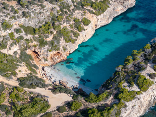 istock Drone view Calo des Moro and s'Almunia 1915435455