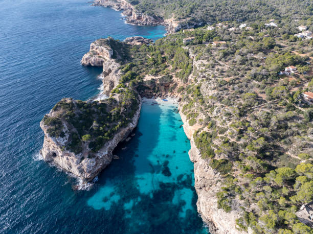 istock Drone view Calo des Moro and s'Almunia 1915448484