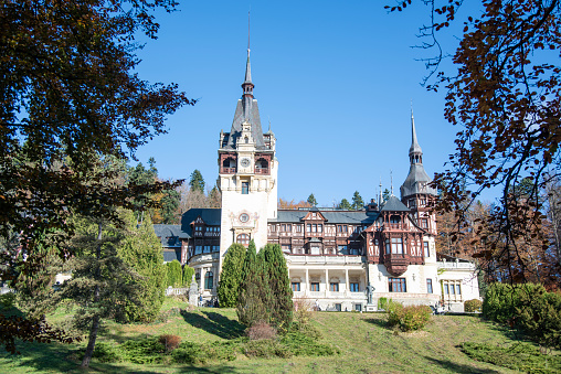 Peles Castle in Sinaia, Romania