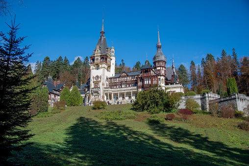 Peles Castle in Sinaia, Romania