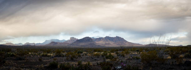 istock Rain Clouds Move Across The Chisos Mountain In Big Bend 1915545561