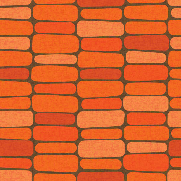 Seamless abstract mid-century modern pattern for backgrounds, fabric design, wrapping paper. Retro design. Vector illustration.