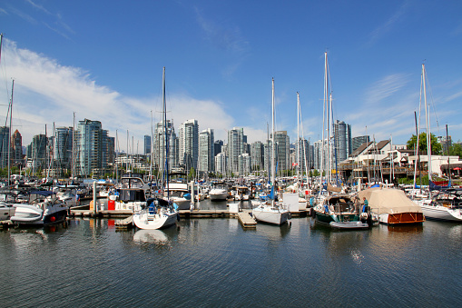 A Vancouver marina