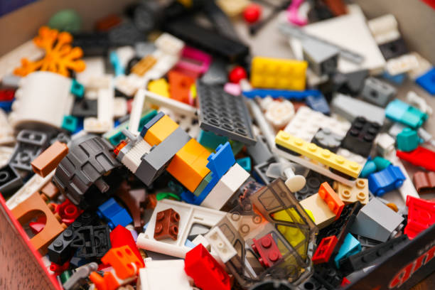 istock plastic bricks forming a colorful structure, plastic toys, symbolizing creativity and playful learning for kids 1915631571