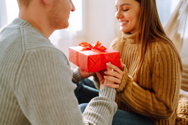 istock Couple in love on the bed spending time together. 1915682926