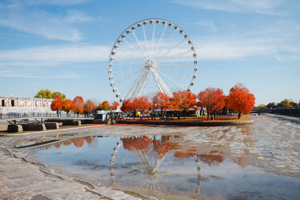 istock ferris wheel in old montreal at october 1915768858