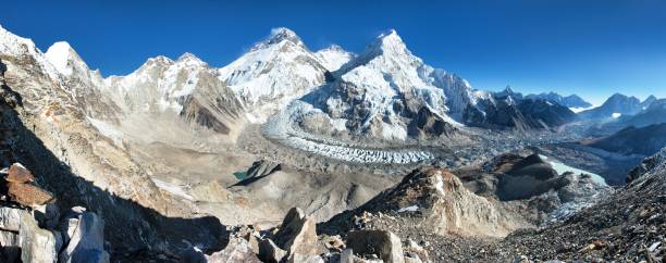 istock Panoramic view of mount Everest and mt. Nuptse 1915773078
