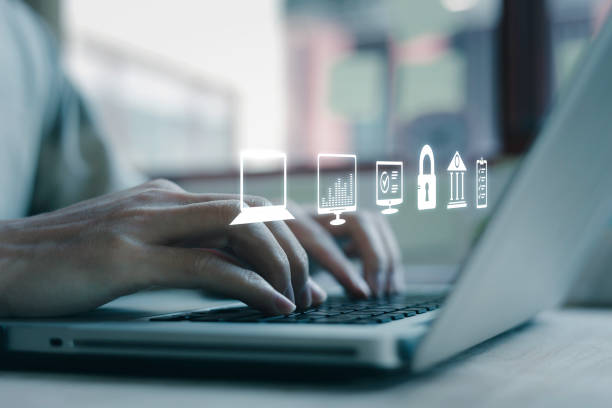 istock Digital transformation technology strategy, IoT, internet of things. transformation of ideas and the adoption of technology in business in the digital age, enhancing global business capabilities. Ai 1915777792