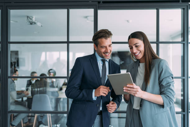 istock Business people in the office. 1915929084
