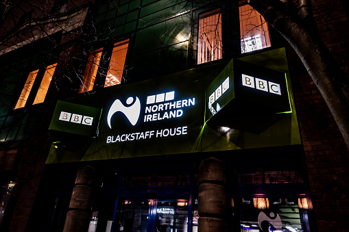 BBC  Northern Ireland, Blackstaff House, Belfast, Northern Ireland.