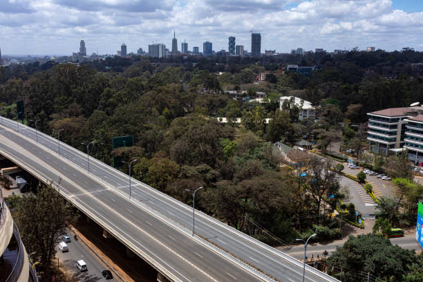 istock Nairobi Expressway Toll road in Kenya 1915964870