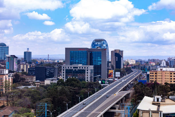 istock Nairobi Expressway Toll road in Kenya 1915970292