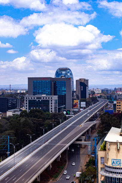 istock Nairobi Expressway Toll road in Kenya 1915970581