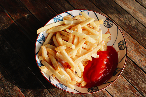 homemade French fries