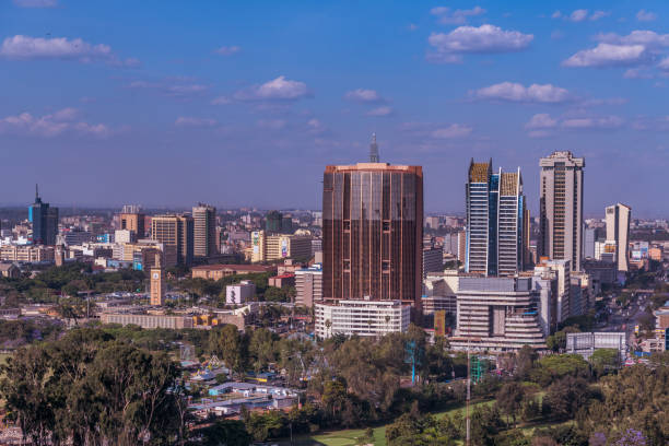 istock Panoramic scenic view of upper hill in Nairobi 1916216529
