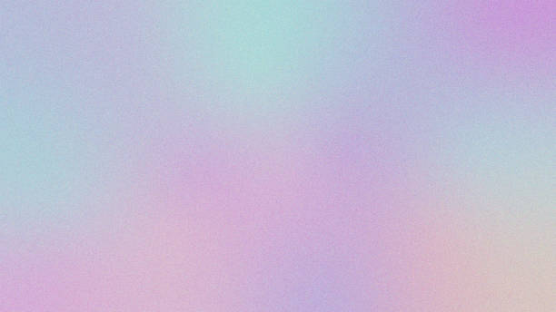 мягкий сетчатый градиент, зернистая текстура. розовые, фиолетовые, бирюзовые и персиковые оттенки. абстрактная предыстория - grained stock illustrations
