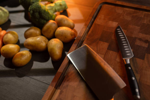 istock Kitchen table with vegan food ingredients 1916317492