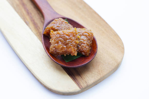 istock Sticky rice in palm sugar (Thai Dessert) 1916378748