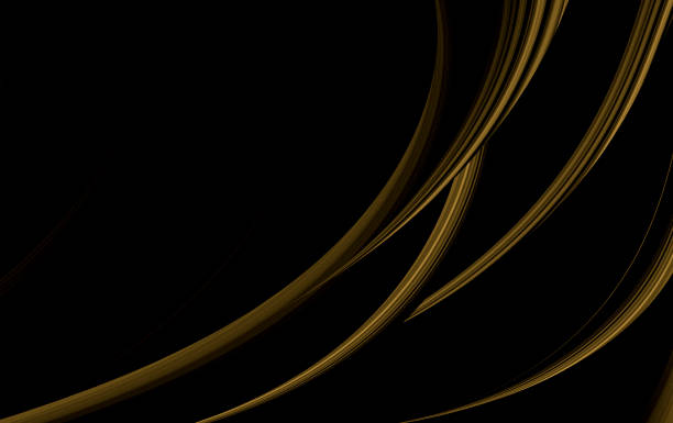 istock Black gold background gradient texture soft golden with light technology diagonal gray and white pattern lines luxury beautiful. 1916445471
